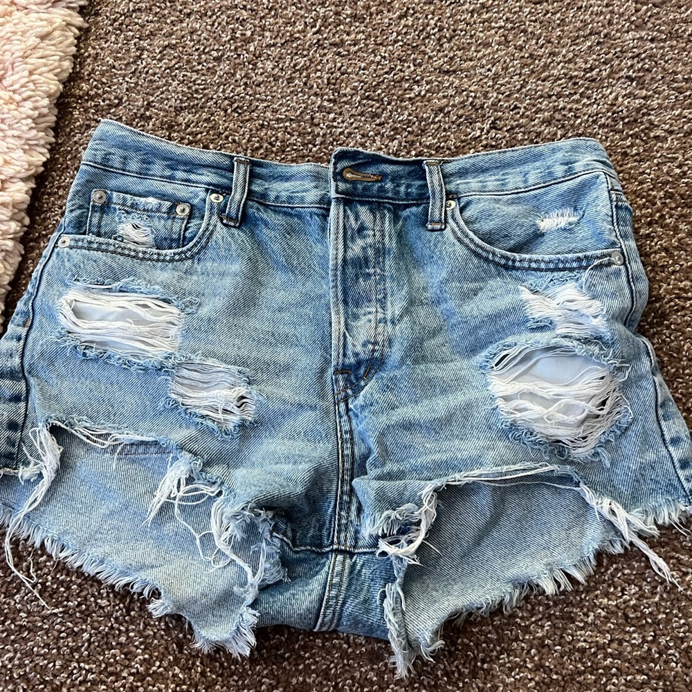 Aeropostal Ripped Shorts